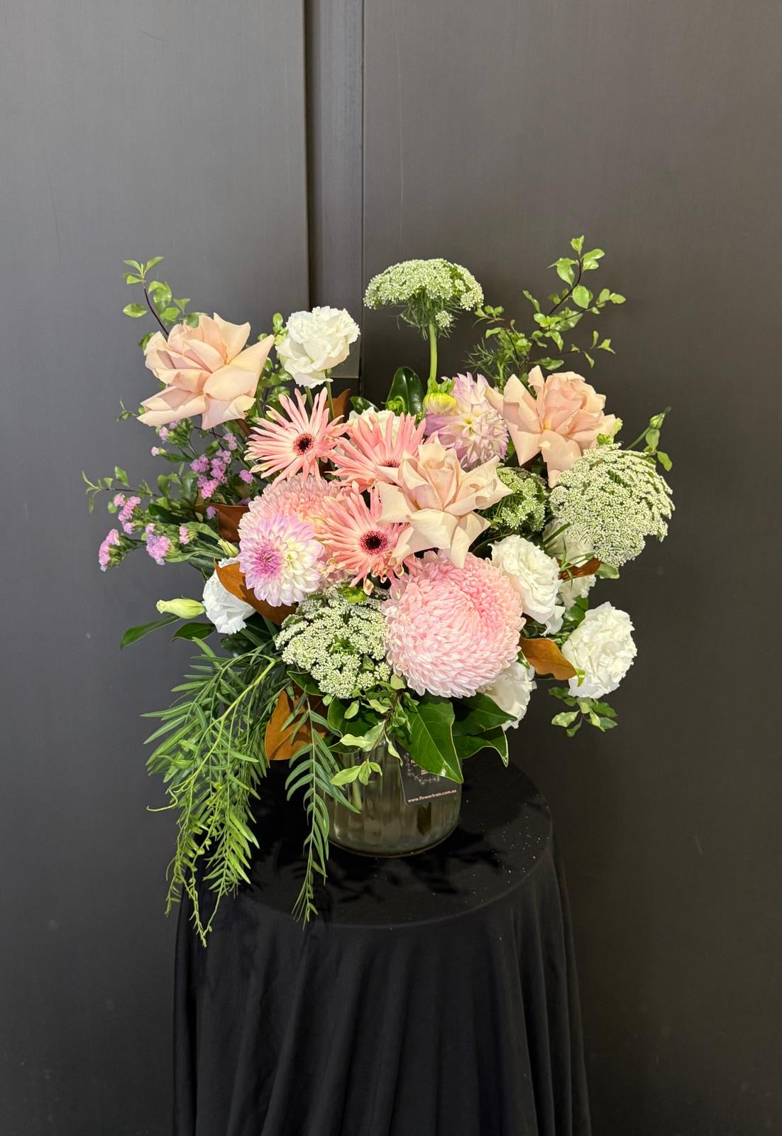 Seasonal Flower Vase Arrangement